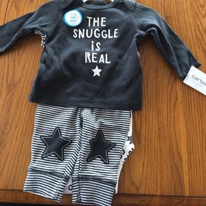 NWT  3 piece newborn size set